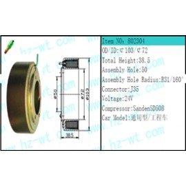 KS-C10052 802304 5H14 24V BOBİN