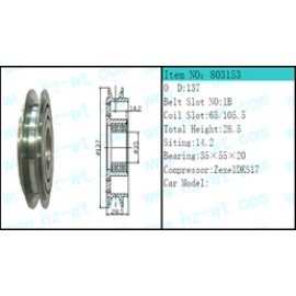 80300153 DENSO 1PK 24V KASNAK SETİ