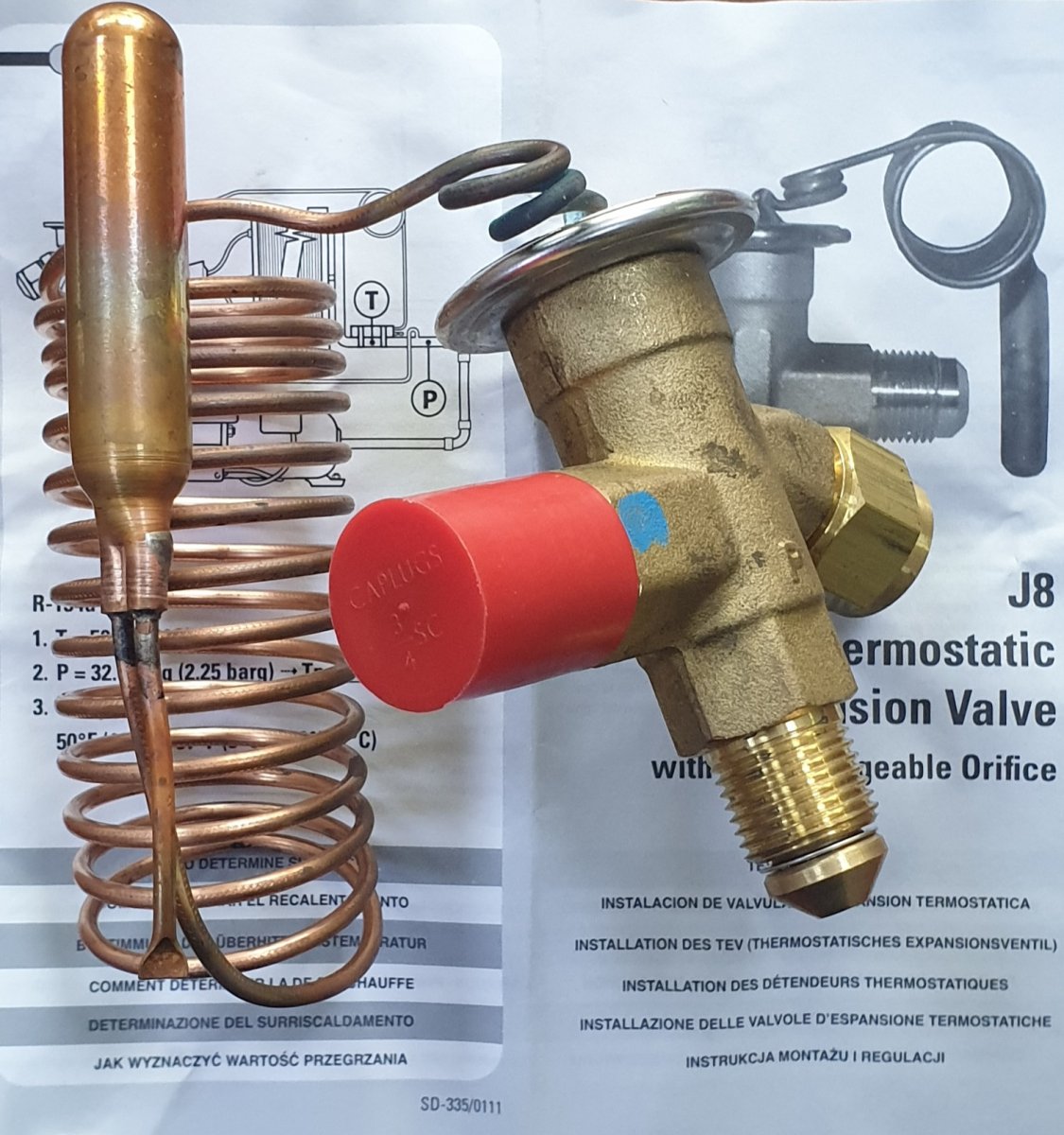 SPORLAN J8F-JX60 EXPANSİON VALVE USA