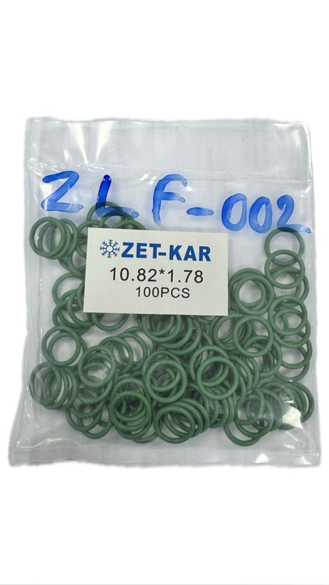 ZLF002 10,82*1.78 YEŞİL ORİNG 100PCS